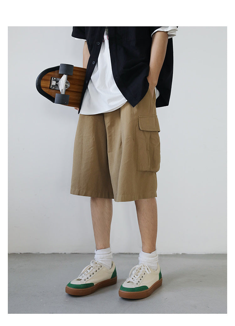 Men's Retro Distressed Shoes Japanese Broken Fall Canvas Shoe