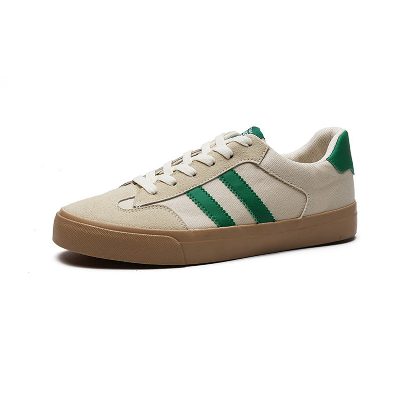 Unisex Retro Suede Sneakers – Low-Top Casual Lightweight Non-Slip Shoes