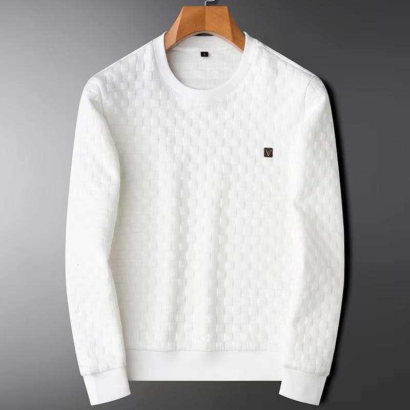 Men's Long Sleeve T-Shirt & Cropped Trousers Suit