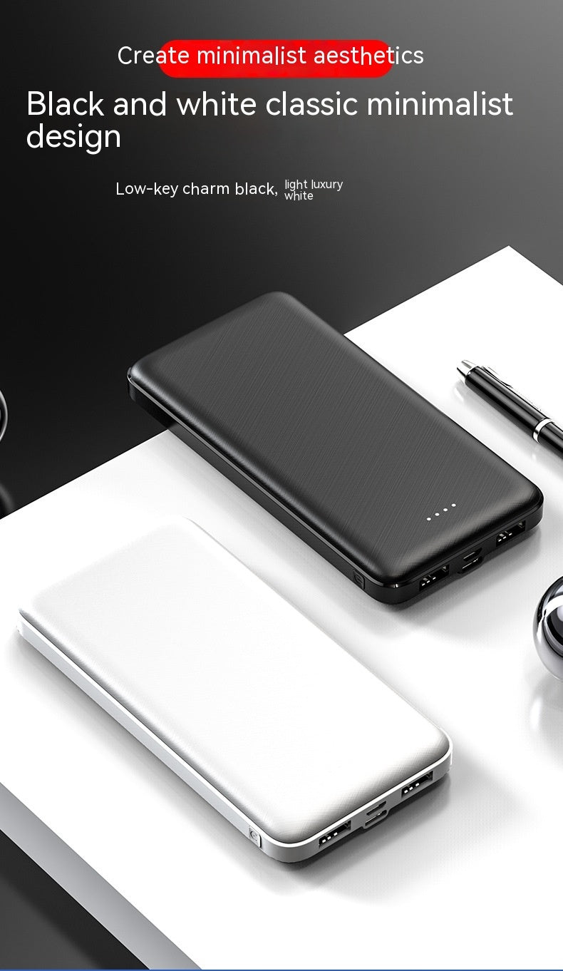 Ultra-Slim Power Bank – Fast Charging Portable Battery for Phones & Travel